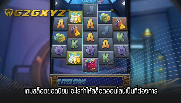 เกมสล็อตยอดนิยม อะไรทำให้สล็อตออนไลน์เป็นที่ต้องการ