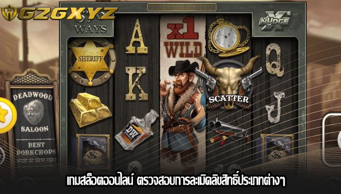 เกมสล็อตออนไลน์ ตรวจสอบการละเมิดลิขสิทธิ์ประเภทต่างๆ